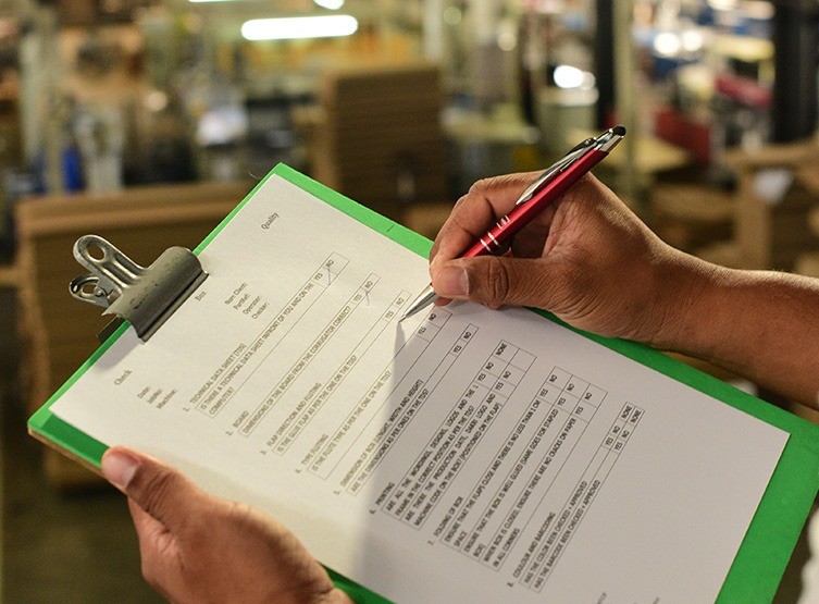 Quality Check of Materials